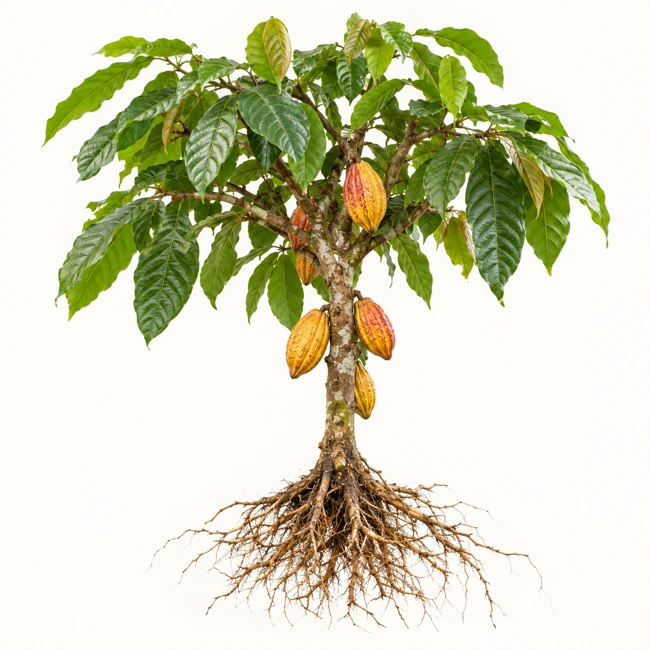 Cocoa — Whole plants