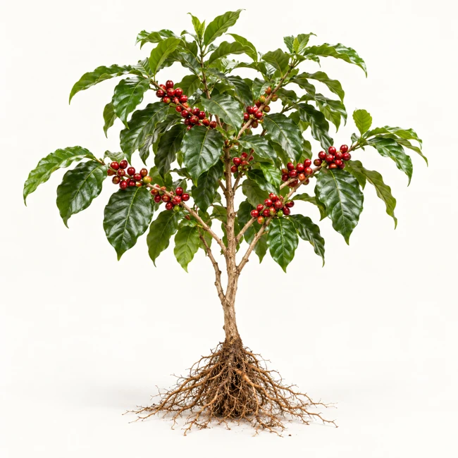 Coffee — Whole plants